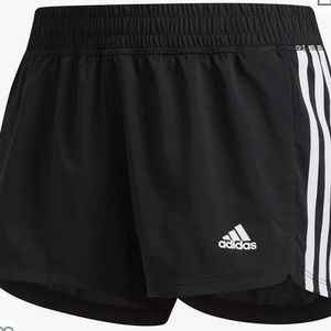 black adidas shorts